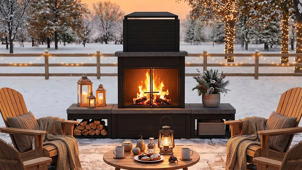 Do Outdoor Fireplaces Keep You Warm? What Homeowners Should Really Expect
