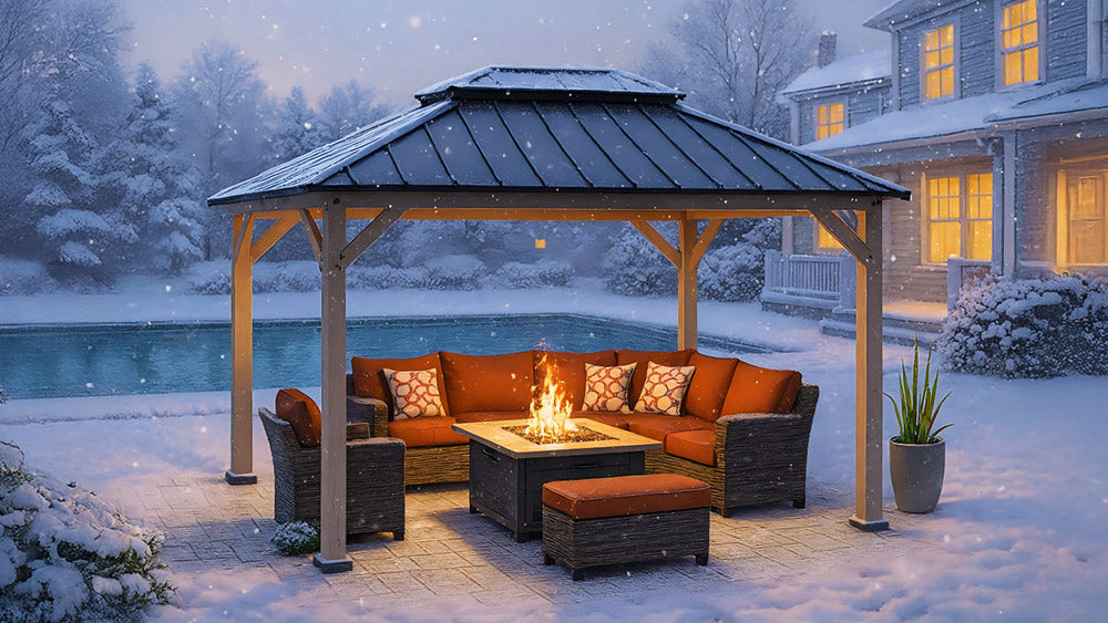 Gazebo Winter Maintenance Made Easy: Seal, Protect, and Enjoy Year-Round