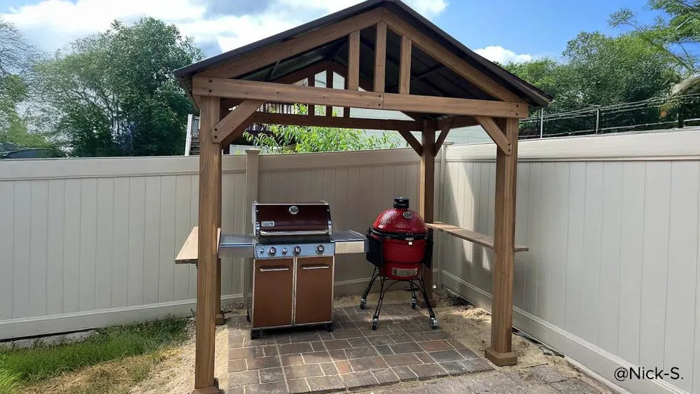 How Tall Should a Grill Gazebo Be for Safe Outdoor Cooking?