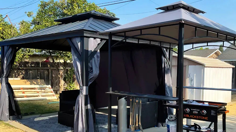 How to Build the Perfect BBQ Shelter or Grill Gazebo for Your Backyard
