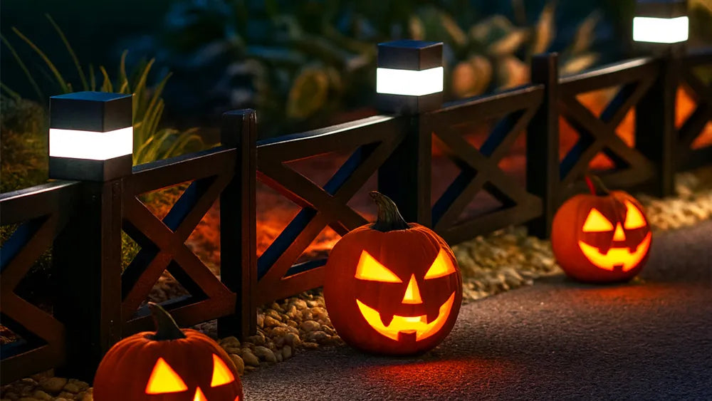 Lighting the Way: Outdoor Pathway Lighting for Trick-or-Treat Safety