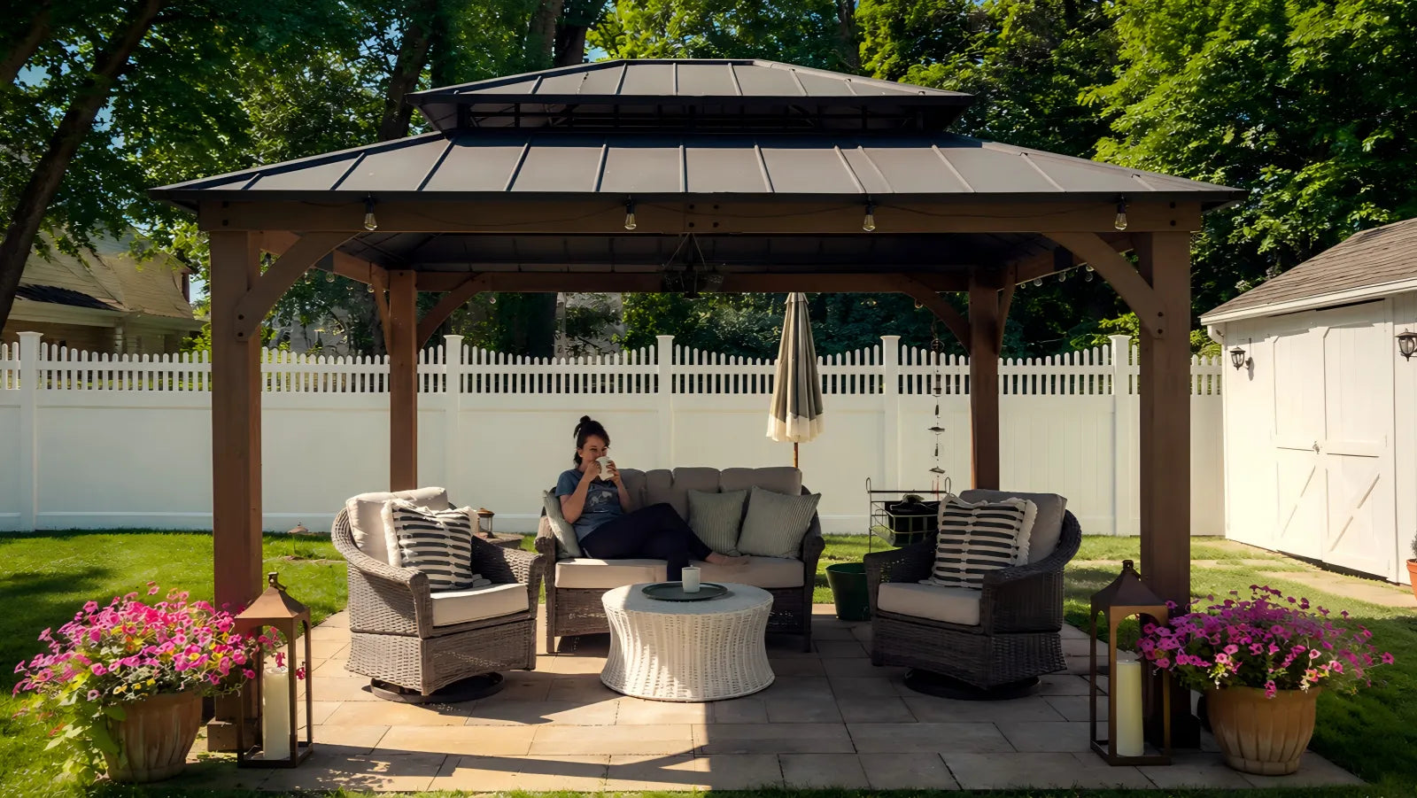 Outdoor Rooms at Home: How SUNJOY Helps Patios Work Like Everyday Living Spaces