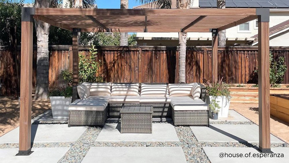 Enhance Your Outdoor Living Space with Sunjoy Modern Gazebos