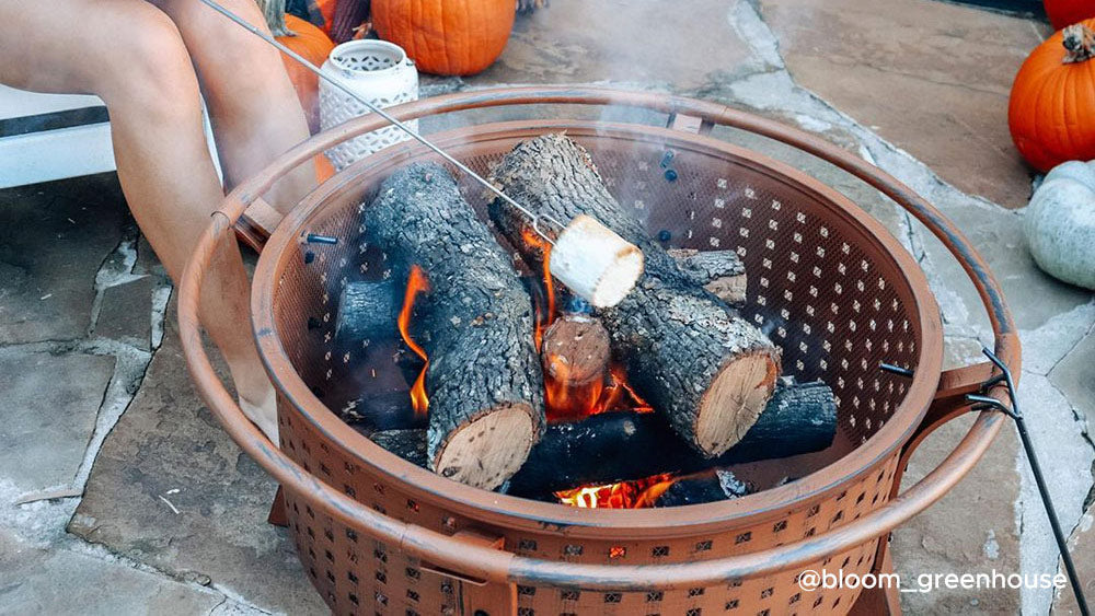how to remove soot buildup from fire pits