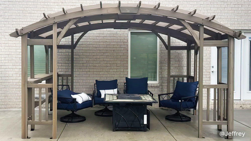 Stain a Cedar Pergola for Lasting Beauty and Protection