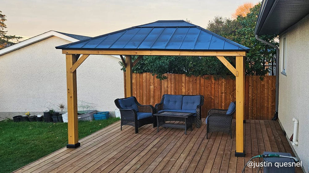 Your Backyard’s Missing This: The Allure of Wood Gazebos