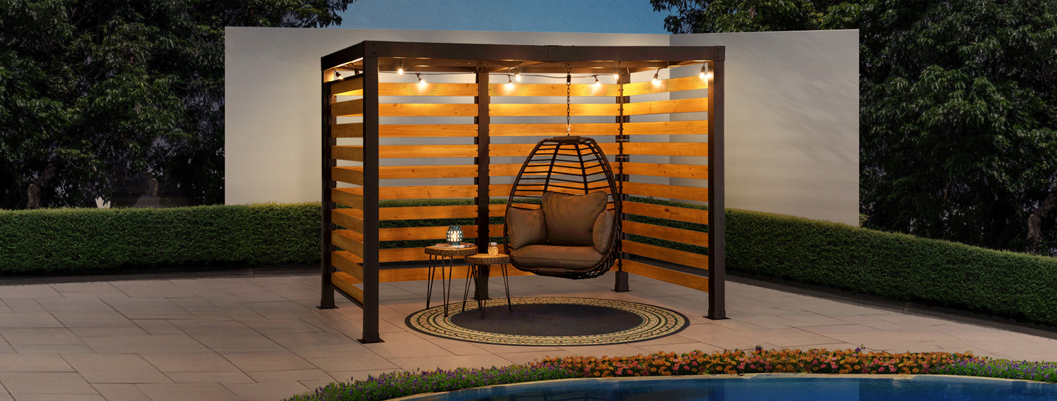 Pergola Kits, DIY Pergola Ideas, Metal Patio Pergolas | Sunjoy Group