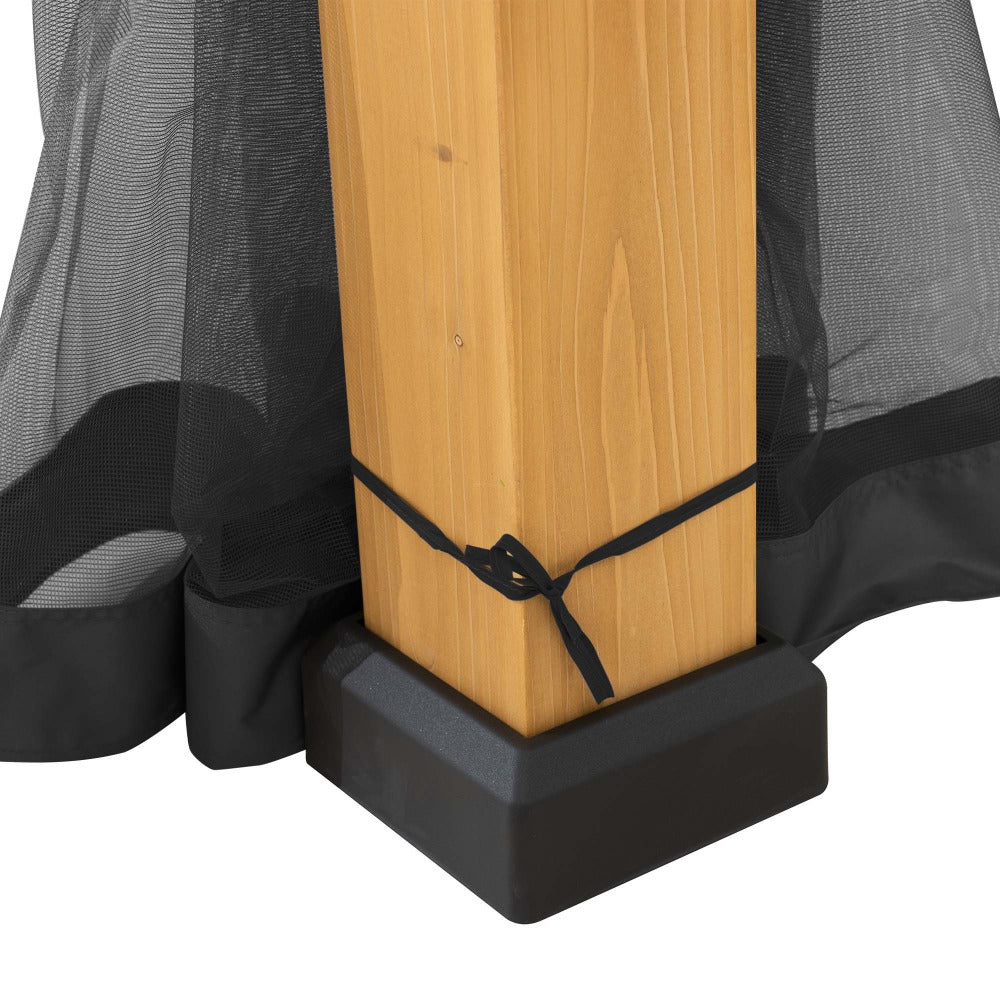 Sunjoy Replacement Universal Mosquito Netting for 12¡Á20 ft. Wood-Framed Gazebos.