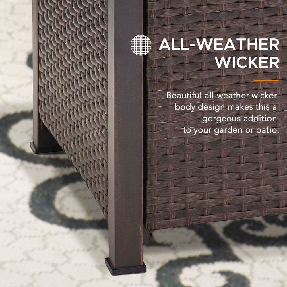 SUNJOY 38 Inch Smokeless Fire Pit Outdoor Square Propane Gas Fire Pit Table Hidden Propane Tank Fire Pits with Ceramic Tile Tabletop and Lava Rocks