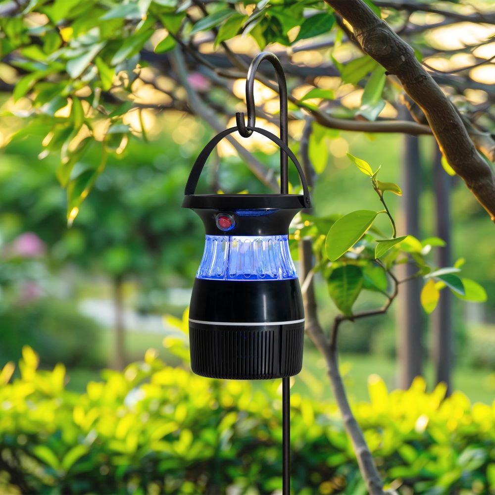 SUNJOY Solar Bug Zapper with Solar Panel and UV Light Success