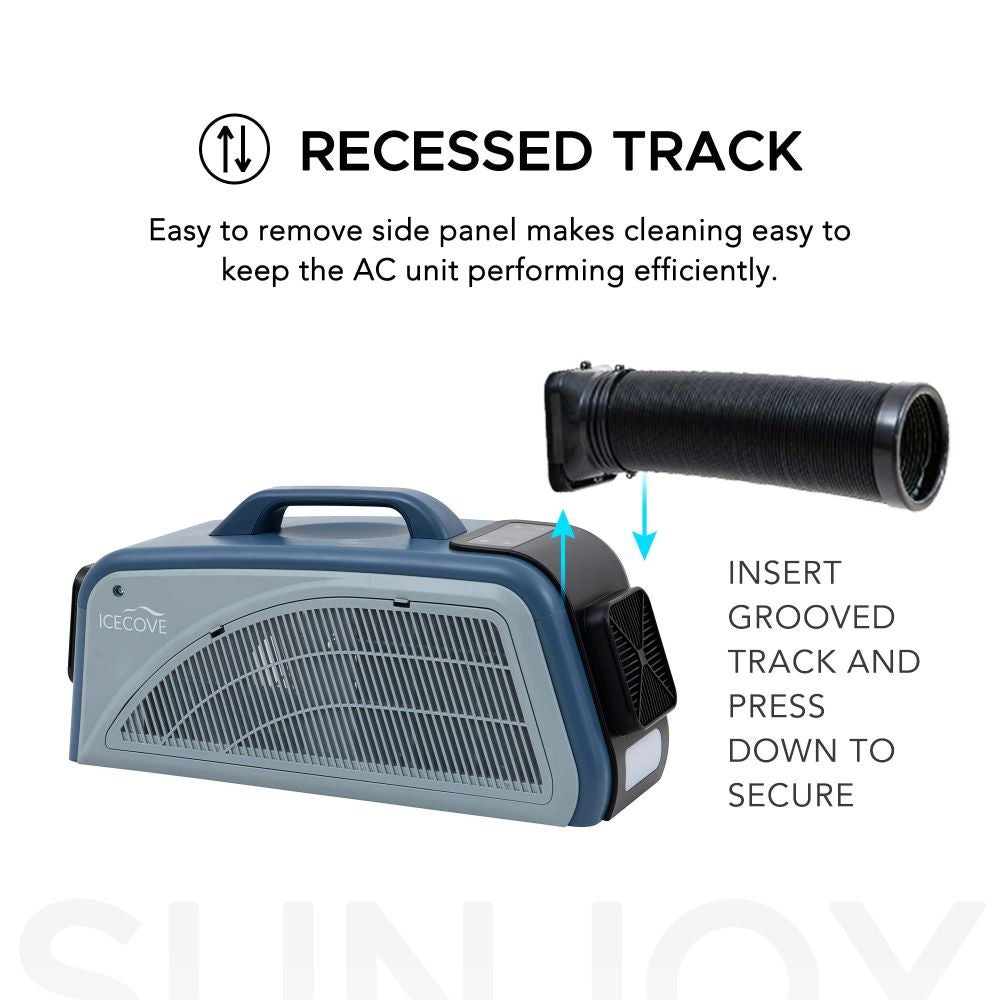 SUNJOY IceCove Portable Air Conditioner for Outdoor Tents and Indoors - Blue