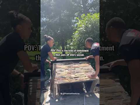 SUNJOY Outdoor 48 Inch Black Steel Wood Burning Stone Fireplace with Fire Poker and Removable Grate