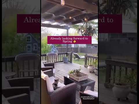 Customer Show of SUNJOY Outdoor 57 Inch Steel Wood Burning Fireplace with Chimney and Rain Cover