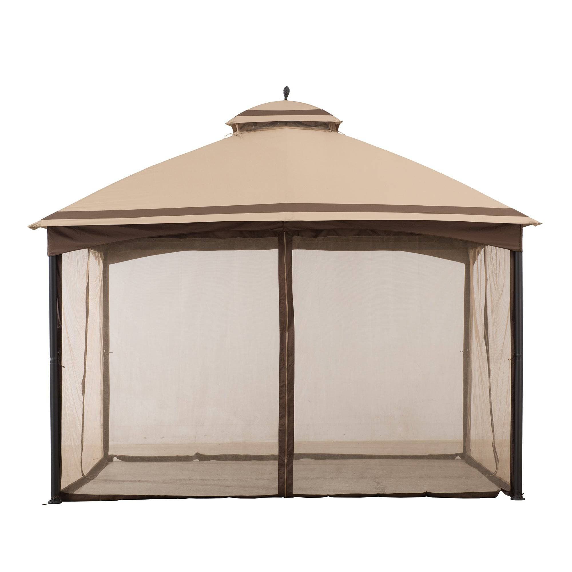 Sunjoy Outdoor Patio Gazebo Kit Backyard Metal Canopy Gazebos for Sale.