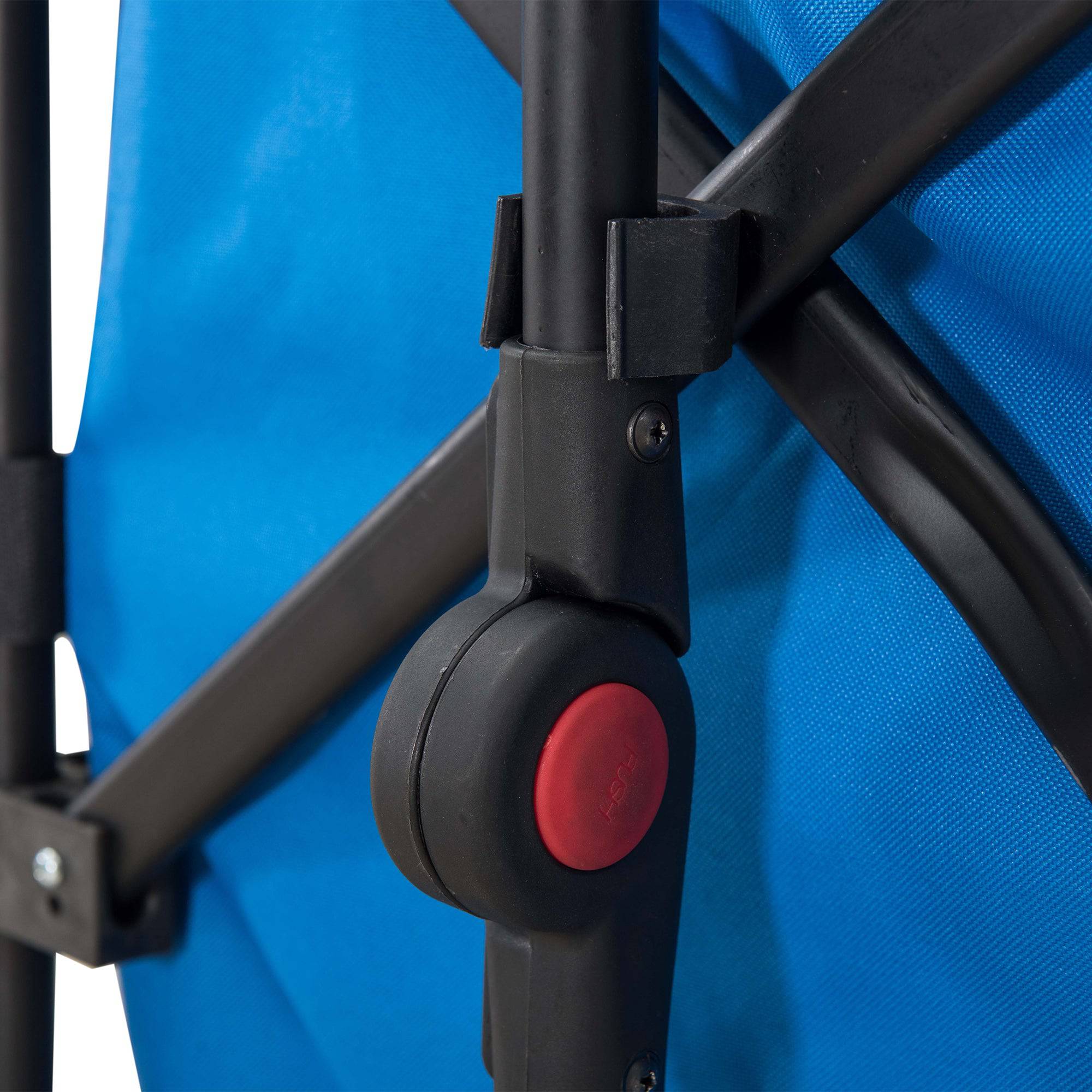 SUNJOY Collapsible Folding Wagon Cart with 255L Oversized Capacity and Big Wheels