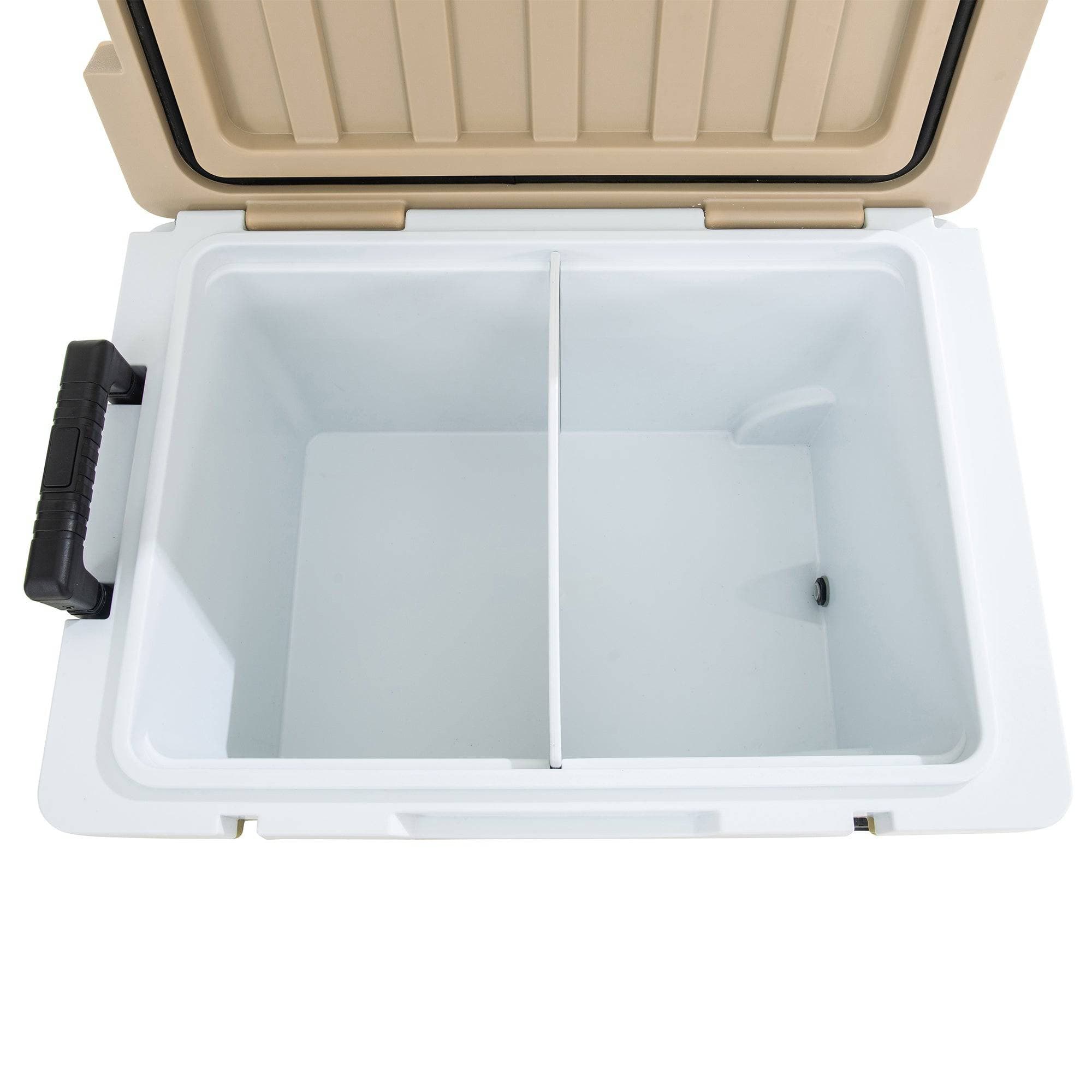 SUNJOY 60-Quart Best Large Beach Ice Cooler with Wheels and Handle