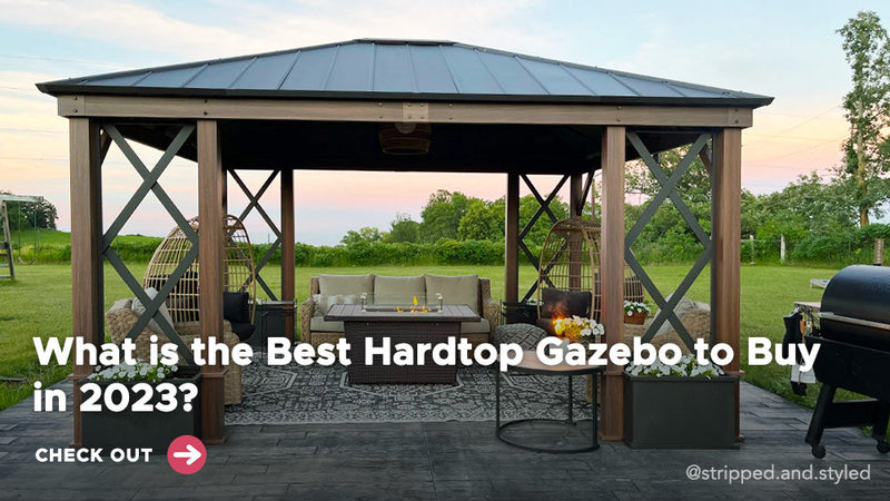 best hardtop gazebo to buy