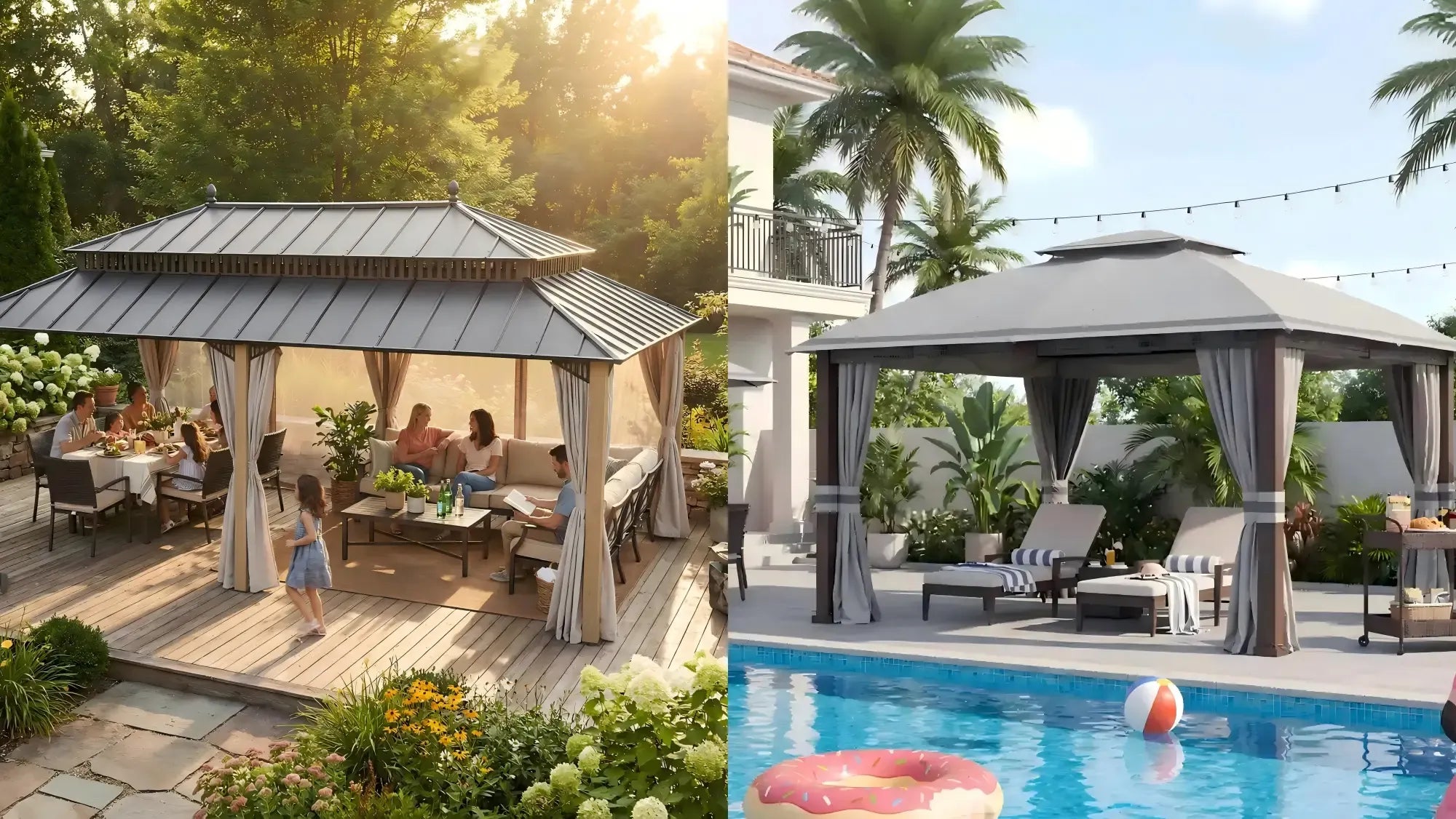 Hardtop vs Soft Top Gazebo: Which One Is Better for Summer?