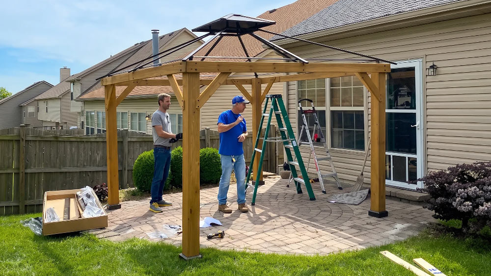 Installation Guide for Anchoring Gazebos to Concrete