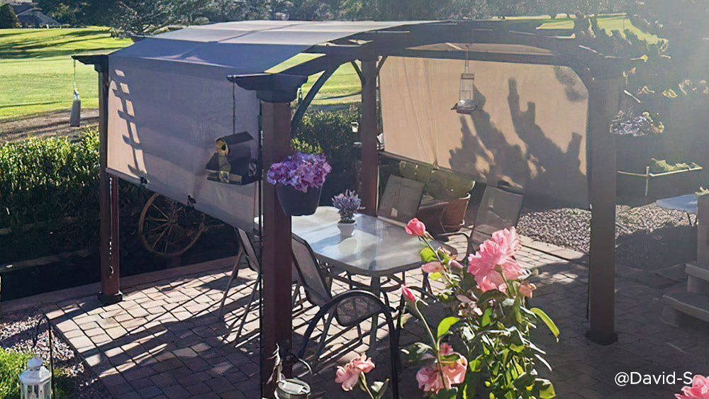 How to Make a Pergola More Private Without Losing Style