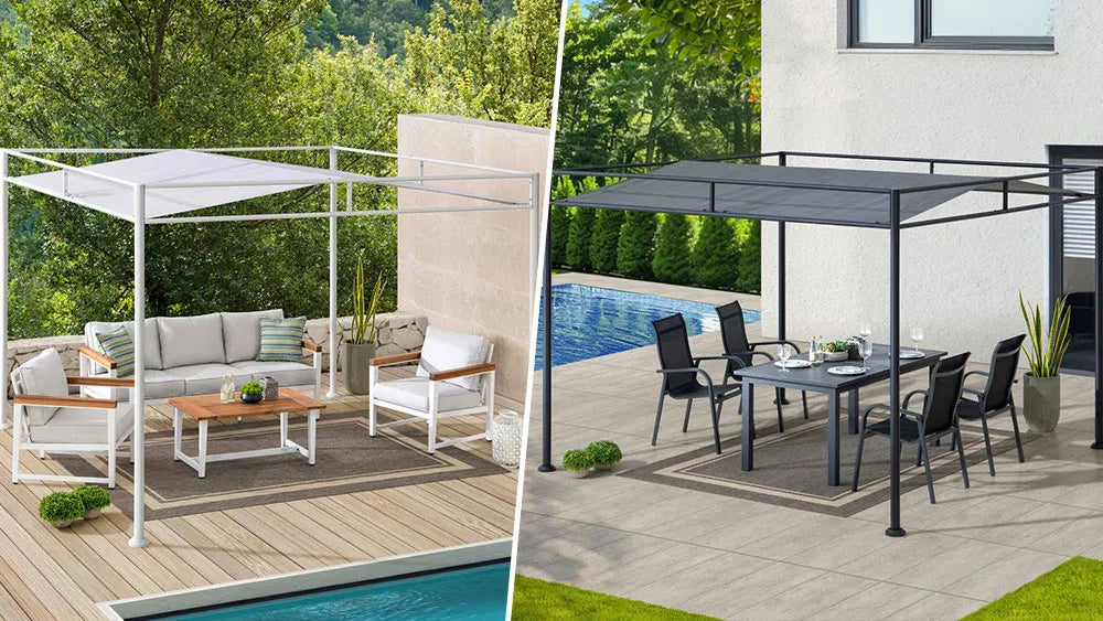 Is It Better to Have a Light or Dark Colored Patio Pergola?