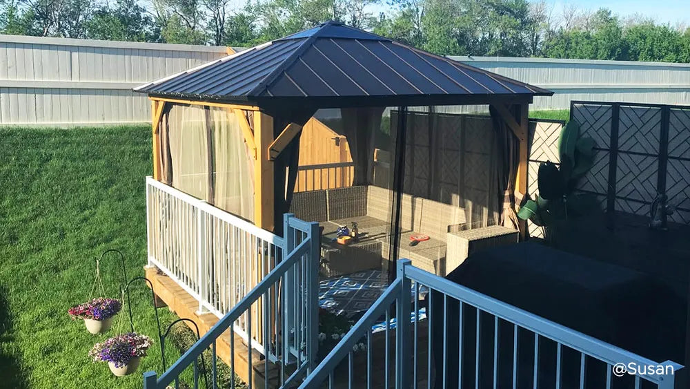 Layers of Privacy: How to Use Curtains and Netting to Create an Intimate Outdoor Space