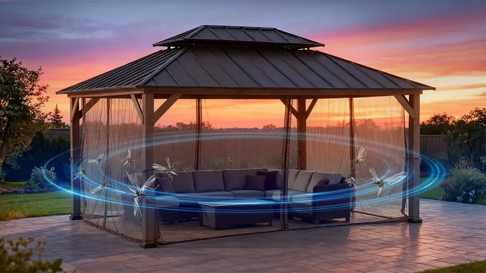 Mosquito-Free Backyard: How to Protect Your Gazebo and Outdoor Space
