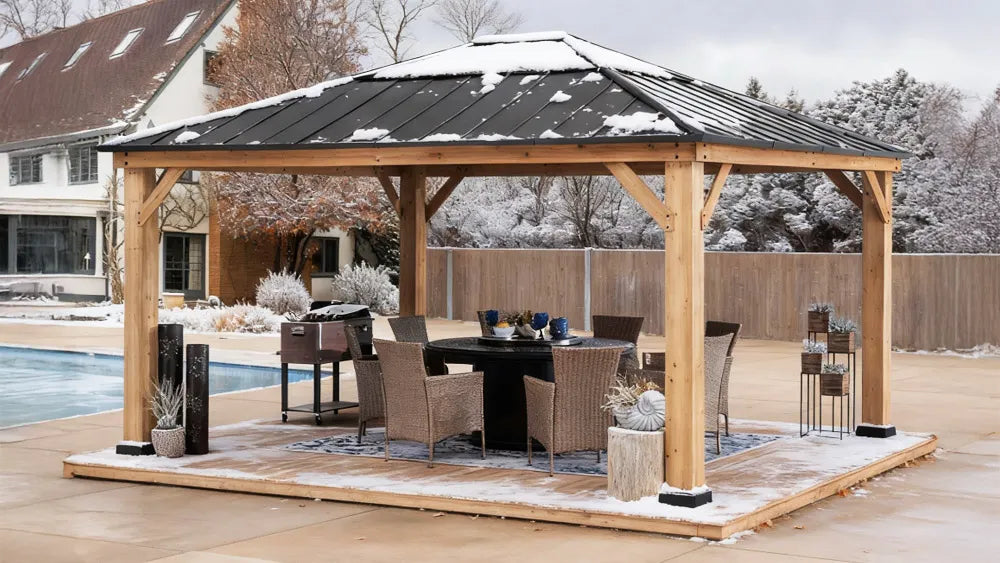 Snow Season Survival: What Every Gazebo Owner Should Do Before Winter