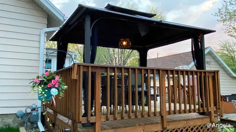 Can You Put a Gazebo on a Composite Deck? Safety Guide | SUNJOY CA
