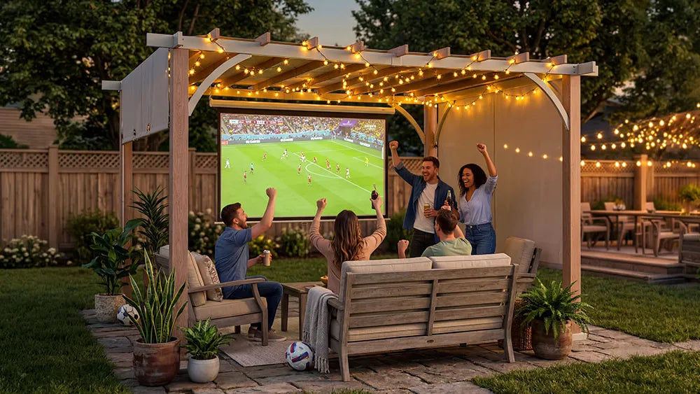 Why Pergolas Are Perfect for a Backyard World Cup Party