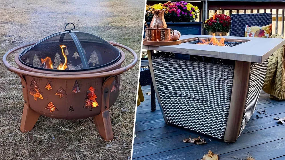 Wood or Gas? Choosing the Right Fire Pit for Heat, Ambience & Safety