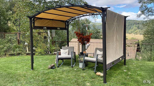 Stay Cool and Stylish: SUNJOY Pergolas Bring Shade and Elegance to Your Outdoor Living Space