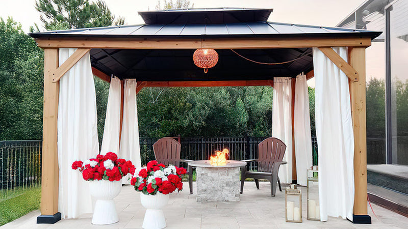 The Ultimate Guide to Fire Pit Gazebo Ideas for Your Outdoor Space