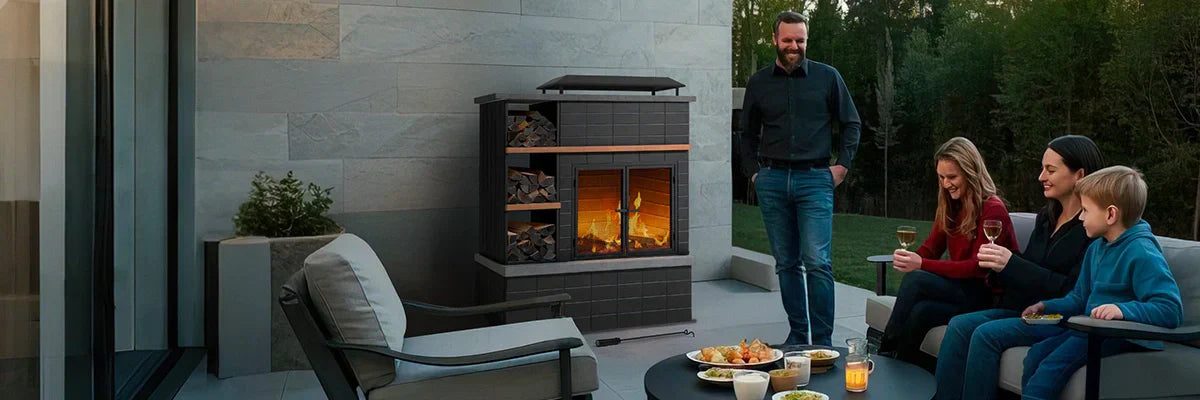 Outdoor Fireplace
