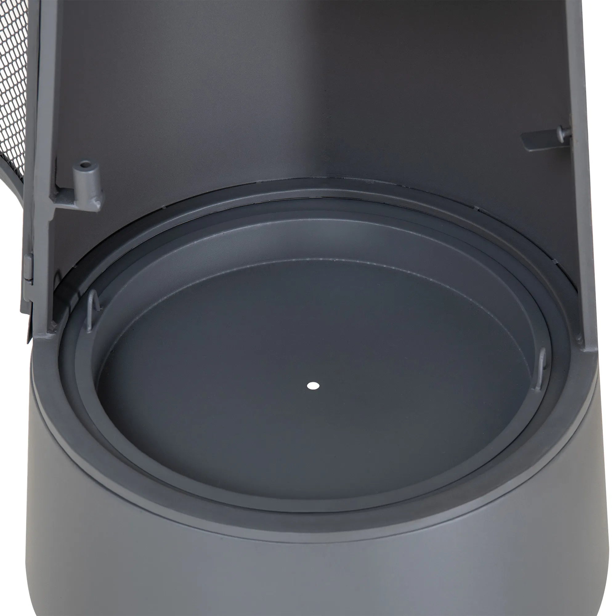Alpine 2-in-1 Chiminea Fire Pit & Grill 57" - Gray
