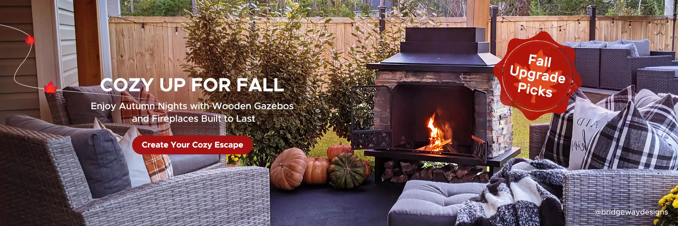 Outdoor Fire Pit & Fireplaces