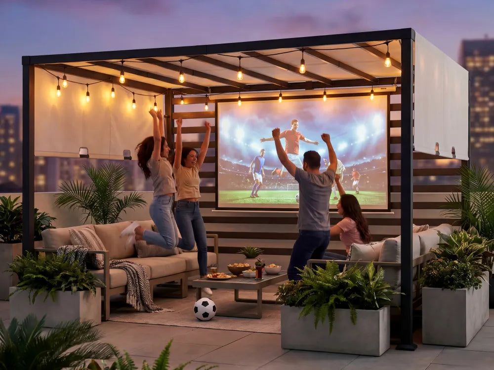 Backyard Watch Zone Pergola