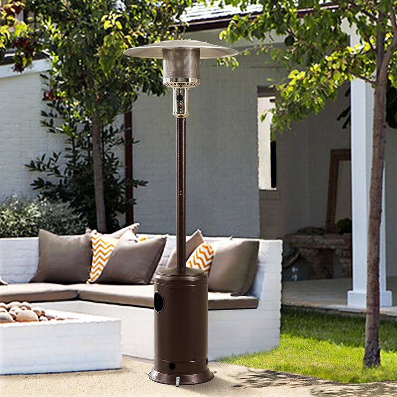 Sunjoy Outdoor Portable Propane Patio Heater for Garden and Backyard