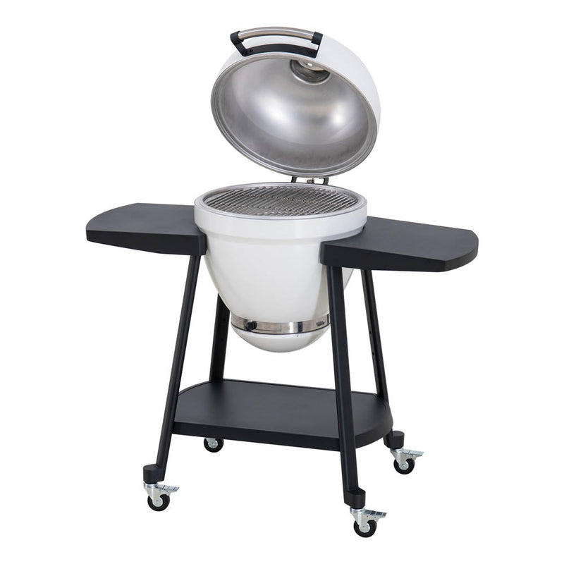 Sunjoy Charcoal Grill | Egg-shaped Outdoor Grill | BBQ Grill Smoker
