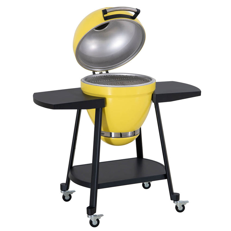 Sunjoy Charcoal Grill | Egg-shaped Outdoor Grill | BBQ Grill Smoker