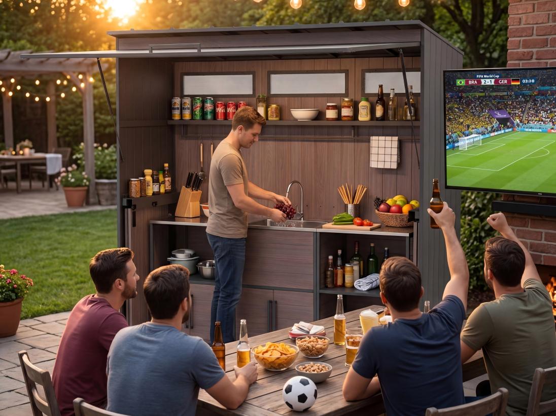 Backyard Inspiration Outdoor Kitchen