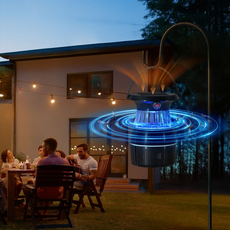Best Solar Bug Zapper with UV LED Light - SUNJOY