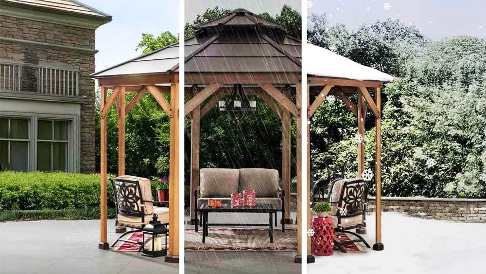 High quality gazebo to cope with various weather conditions