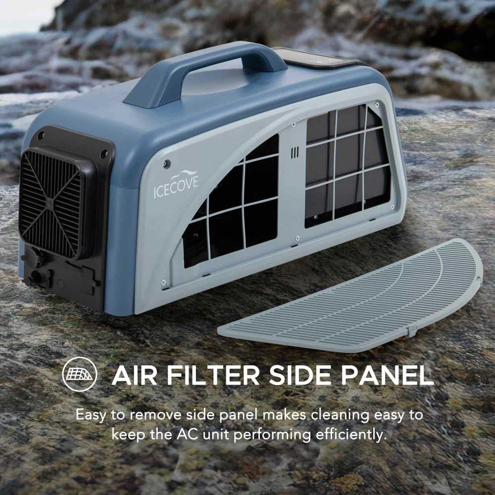 SUNJOY IceCove Portable Air Conditioner for Outdoor Tents and Indoors - Blue 