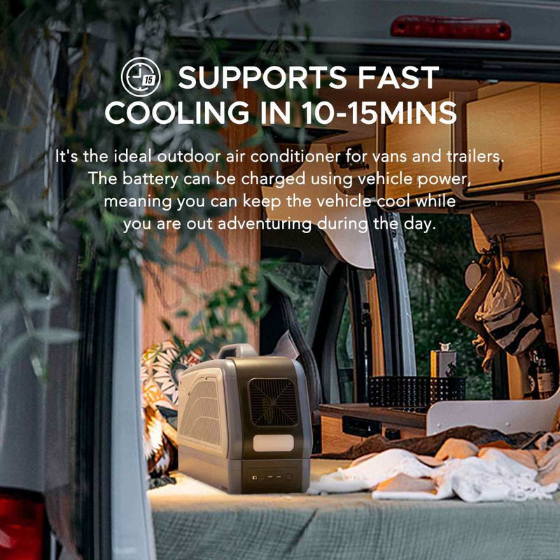 SUNJOY IceCove Portable Air Conditioner for Outdoor Tents and Indoors 