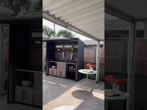 Product show of SUNJOY Outdoor Kitchen Grill Station 