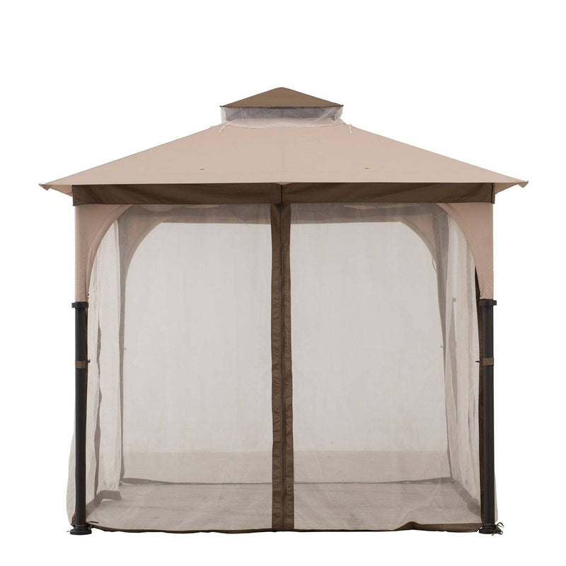 Sunjoy Outdoor Patio 9.5x9.5 Gazebo Kits Backyard Metal Canopy Gazebos for Sale