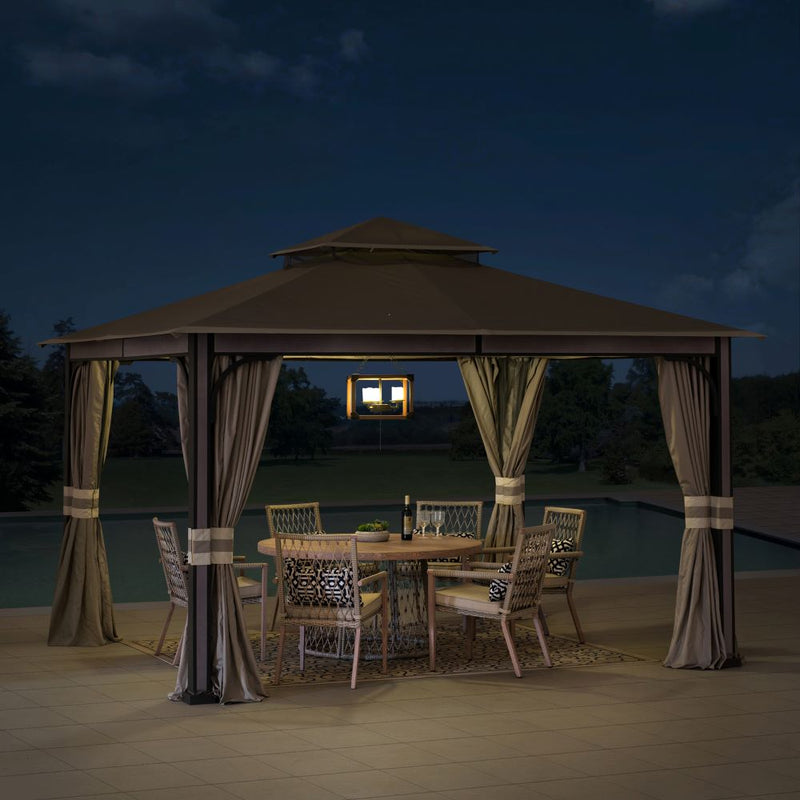Sunjoy Outdoor Patio Canopy Gazebo Backyard Metal Gazebo Kits for Sale