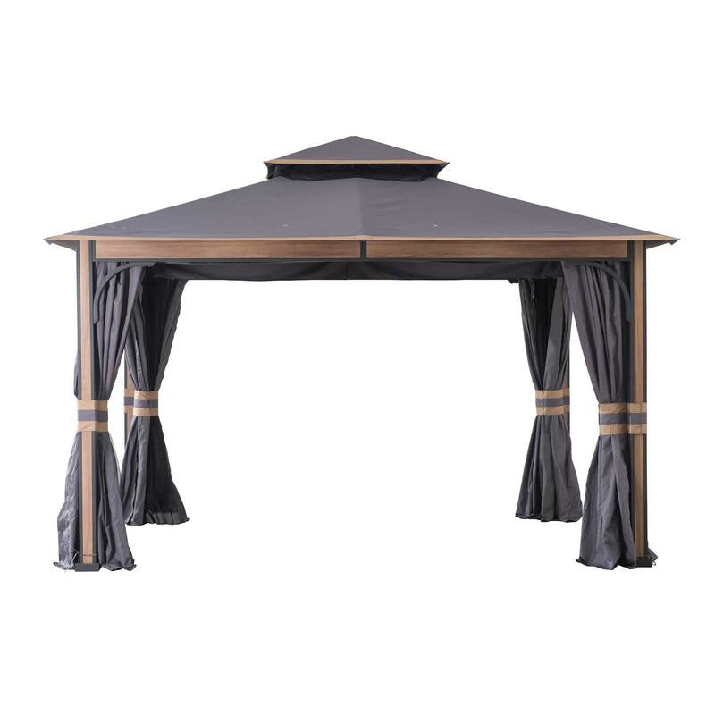 Sunjoy Outdoor Patio Canopy Gazebo Backyard Metal Gazebo Kits for Sale