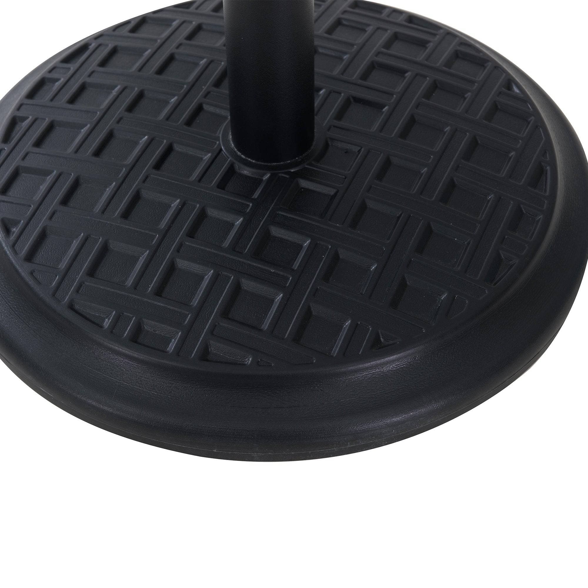 SUNJOY Universal 33 lb. Black Heavy Duty Cement Filled Patio Umbrella Base 